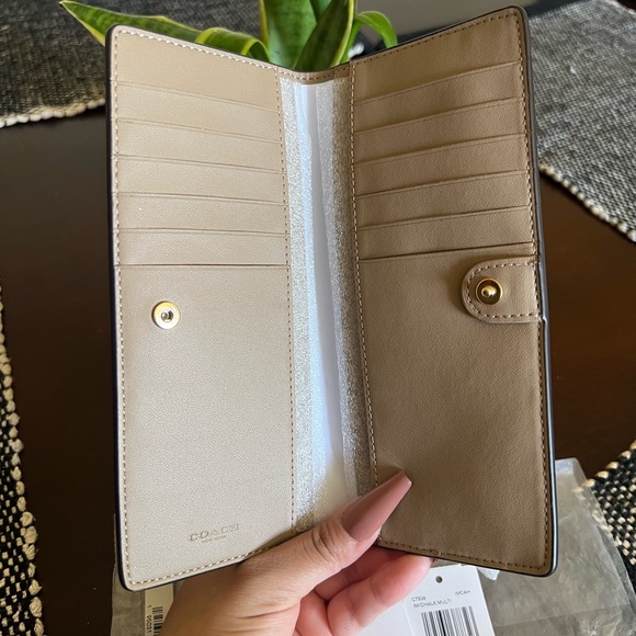 NWT Coach Ladybug and Flowers Wallet - Picture 3 of 5